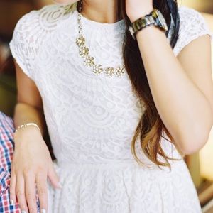 White Lace Dress